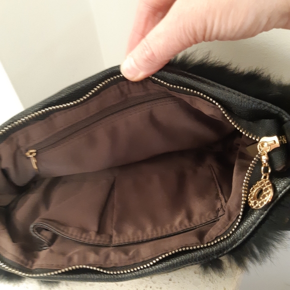 Fabulous Blinged out Fur Party Night Bag - Picture 7 of 7